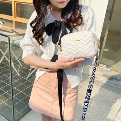 New Arrival Fashion Women'S Small Crossbody Bag PU Leather Messenger Bag Zipper Handbag Purse Summer Travel Bag for Female