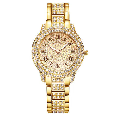  Crystal Wristwatch Set for Ladies 