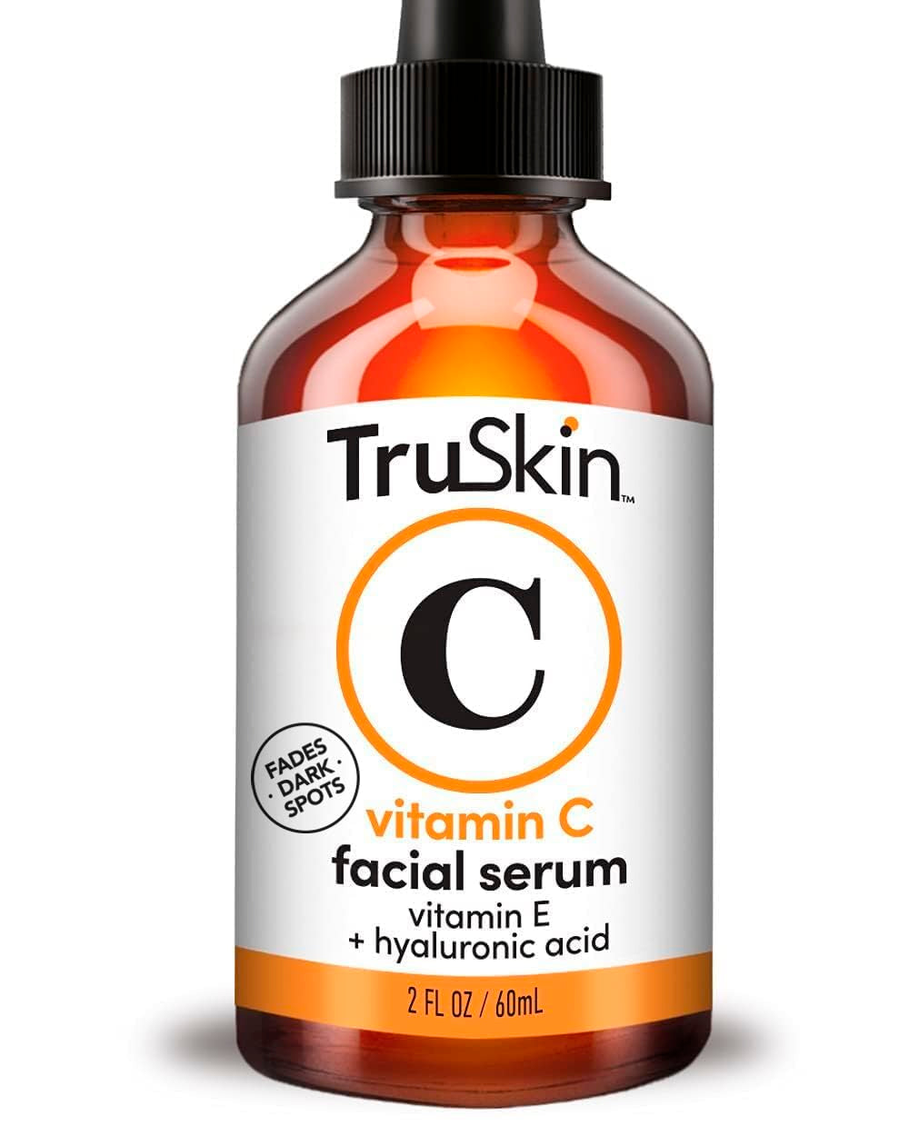 Truskin Vitamin C Face Serum – anti Aging Facial Serum with Vitamin C, Hyaluronic Acid, Vitamin E & More – Brightening Serum for Dark Spots, Even Skin Tone, Eye Area, Fine Lines & Wrinkles, 2 Fl Oz